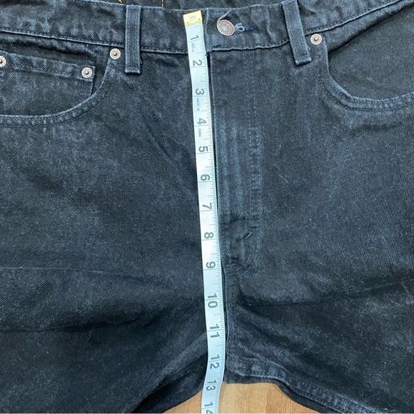 Levi's 550 Relaxed Fit Tapered Faded Black Jeans Mens 34x30 USA Made Vintage 90s - Picture 6 of 14